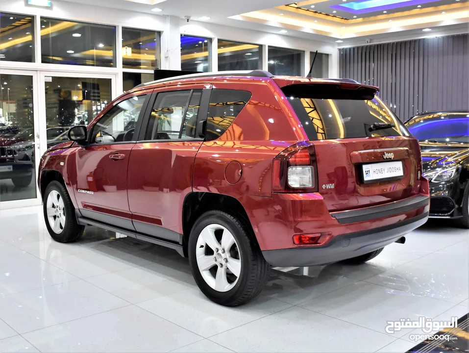 Jeep Compass ( 2016 Model ) in Red Color GCC Specs