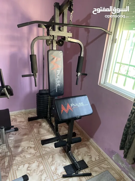 للبيع جهاز جيم او منزلي متعدد التمارين استعمال بسيط استعمال شخصي Pulse  Sports