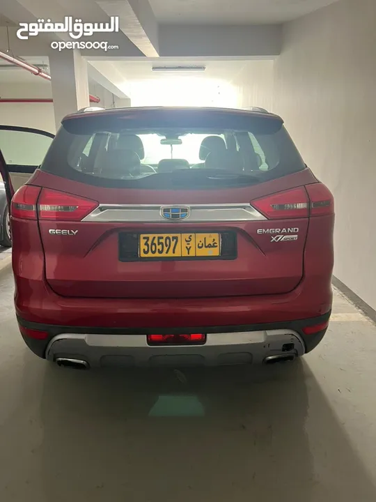 Geely X7 sport, 2017 model, 120k km driven