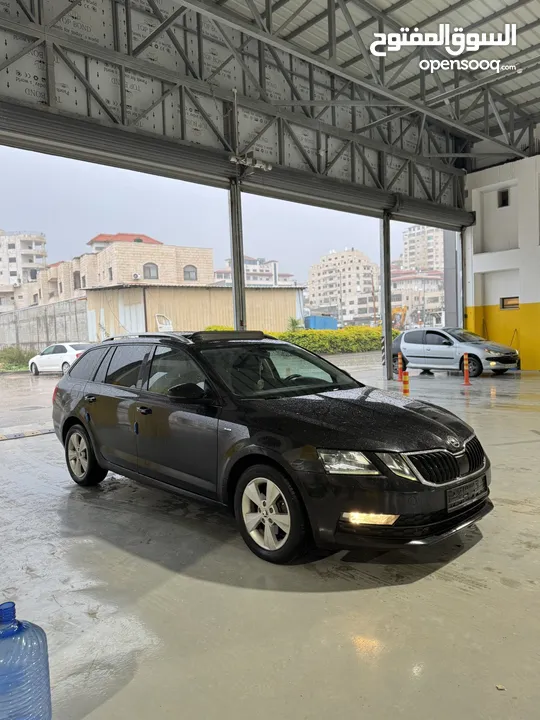 سكودا اوكتافيا ستيشن 2018 فل بانوراما حررق سعرر 79.000 شيكل فحص نخب اول