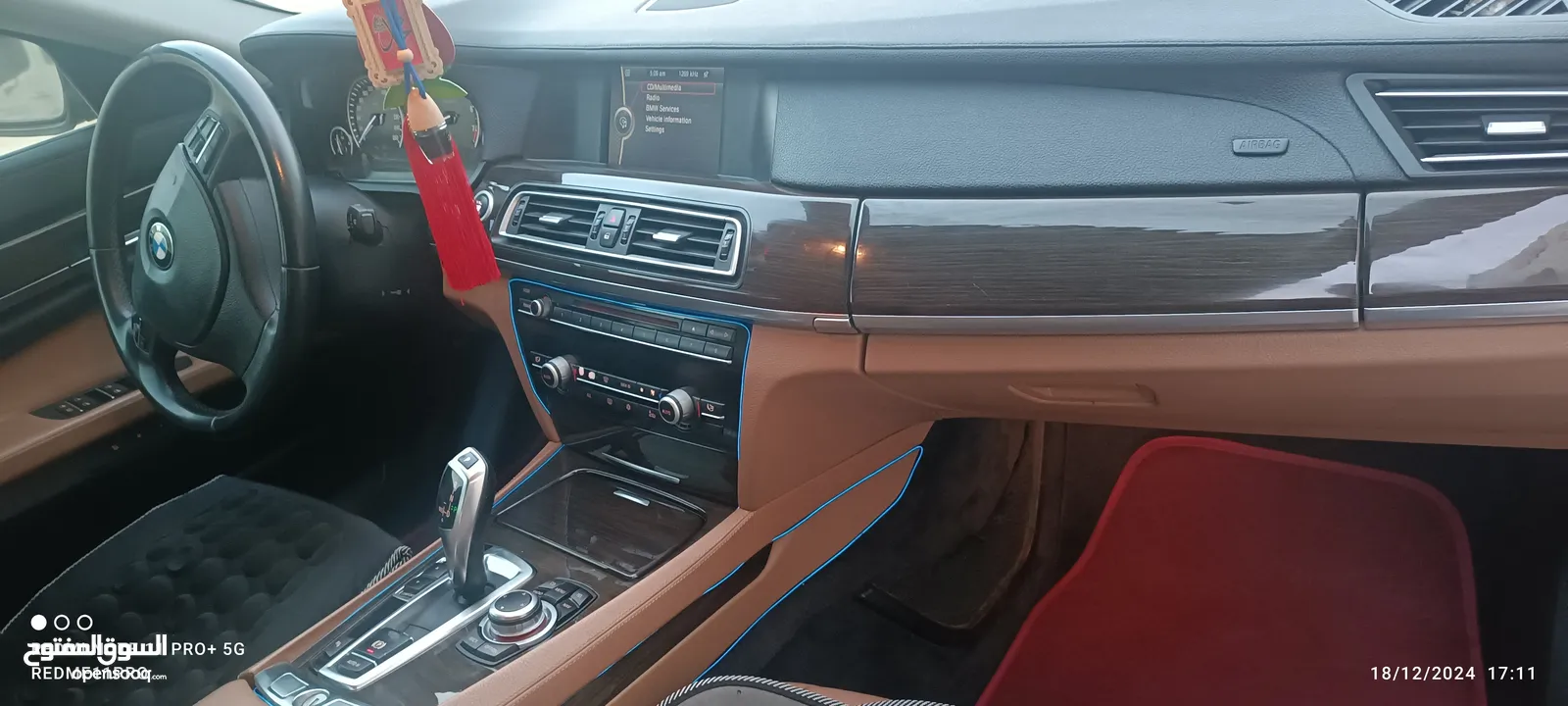 bmw 740li بحال الوكاله مالك ثاني