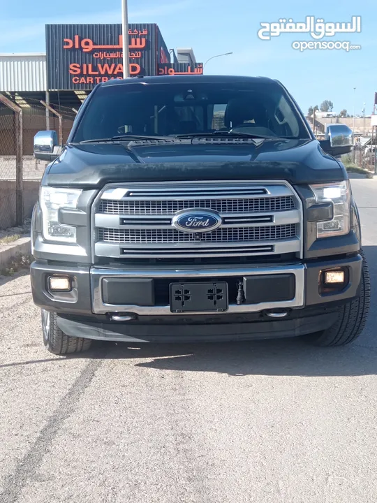 Ford F-150  Platinum   اعلى صنف جمبع أضافات قاطع مسافة 87 حسب كارفاكس وكارسير  فحص كامل 7