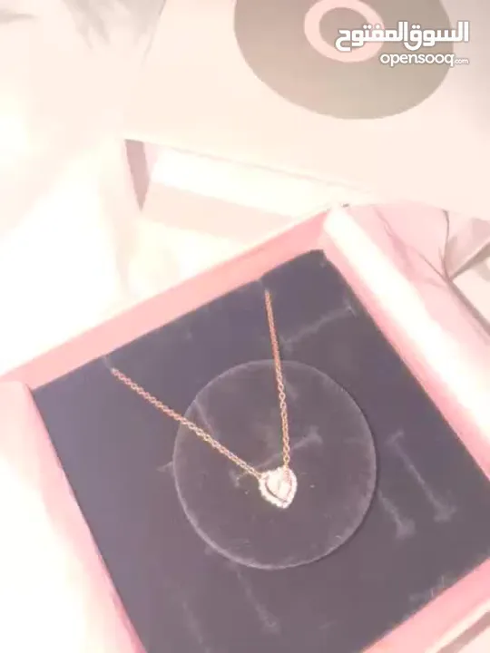 سنسال باندورا Pandora Sparkling Heart  Collier Necklace