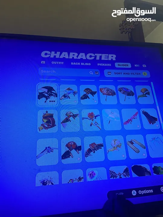 بيع حساب فورت نايت ب 170