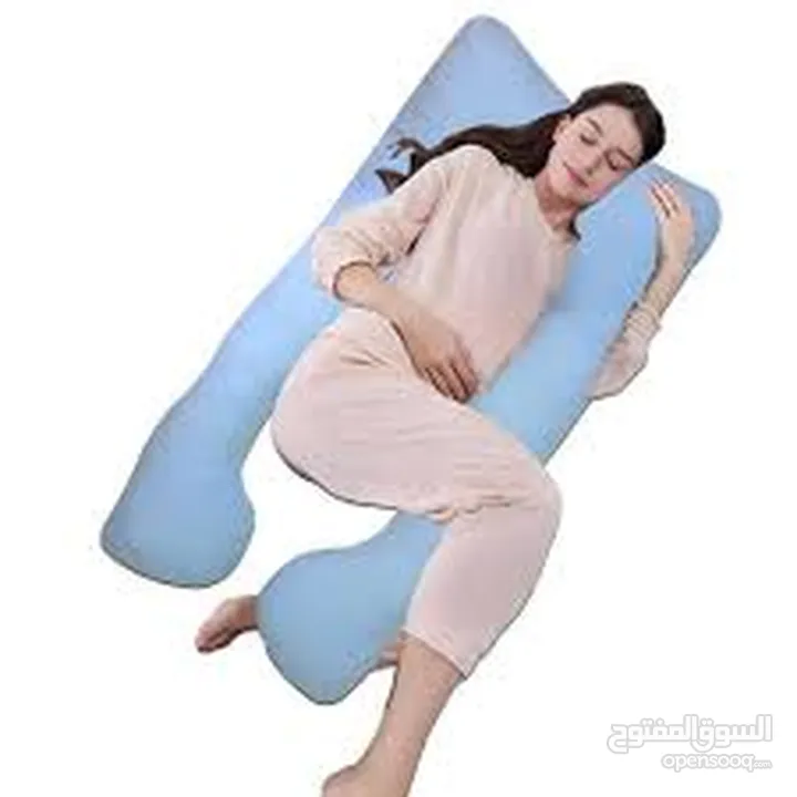 مخدة راحة الام الحامل  لنوم عميق و هادئ