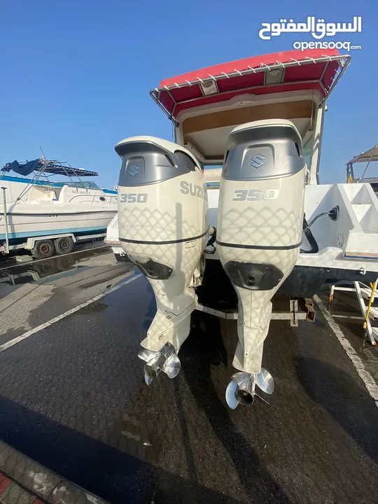 قارب سلفر كرفت مع محركات سوزوكي فور ستروك DF350 2018