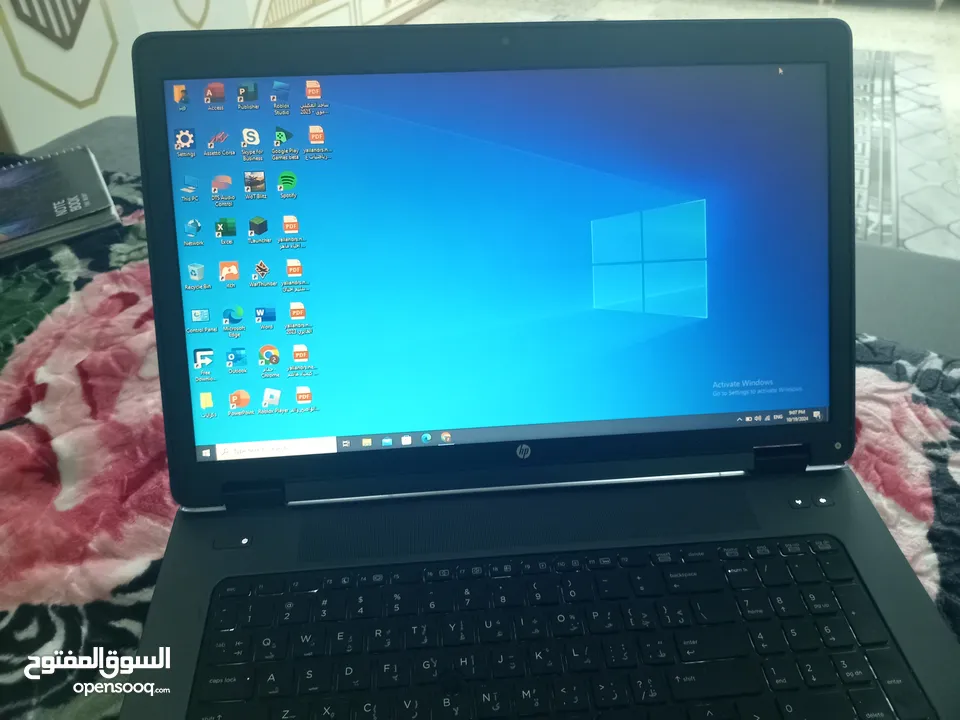 لابتوب HP ZBook G2 بمواصفات قويه وسعر ممتاز وتوصيل لجميع محافضات العراق مجاناً..!!