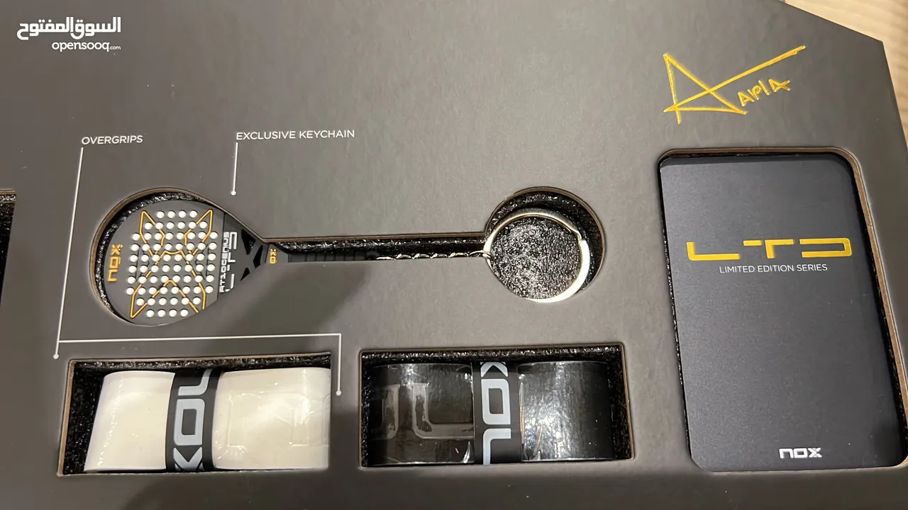 NOX AT10 genius 18K 2025 LIMITED    Padel مضرب بادل مستعمل مرة واحدةEDITION