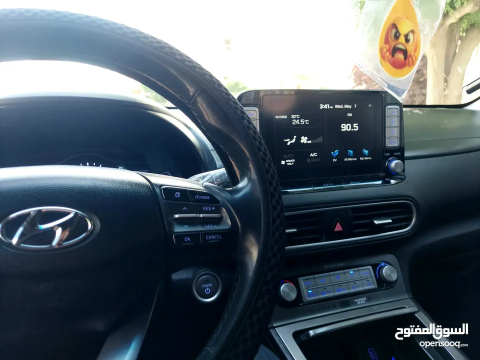 هيونداي كونا كهربائية بحال الوكاله Hyundai Kona 2019 electric ممشى قليل