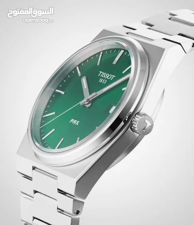 I want to buy Tissot PRX in Green color  أريد شراء Tissot PRX باللون الأخضر