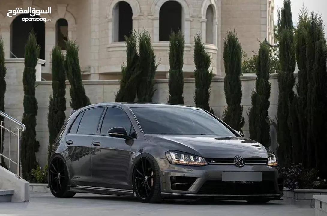 Golf R 4X4 ستيج 2 معدلي 2021  تحكم إستبرق درم معدل   اكبر شاشة مزقان تحكم لمس