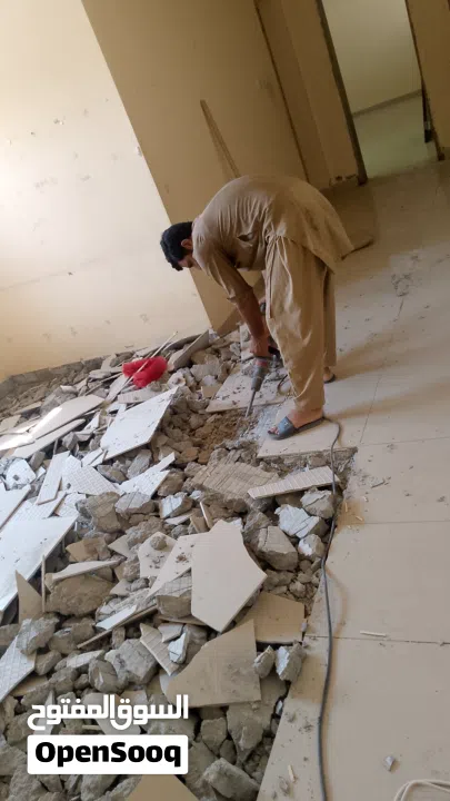 Construction work  Gypsum  paint Tile remove and fix swimming pool Maintenance  Room extension