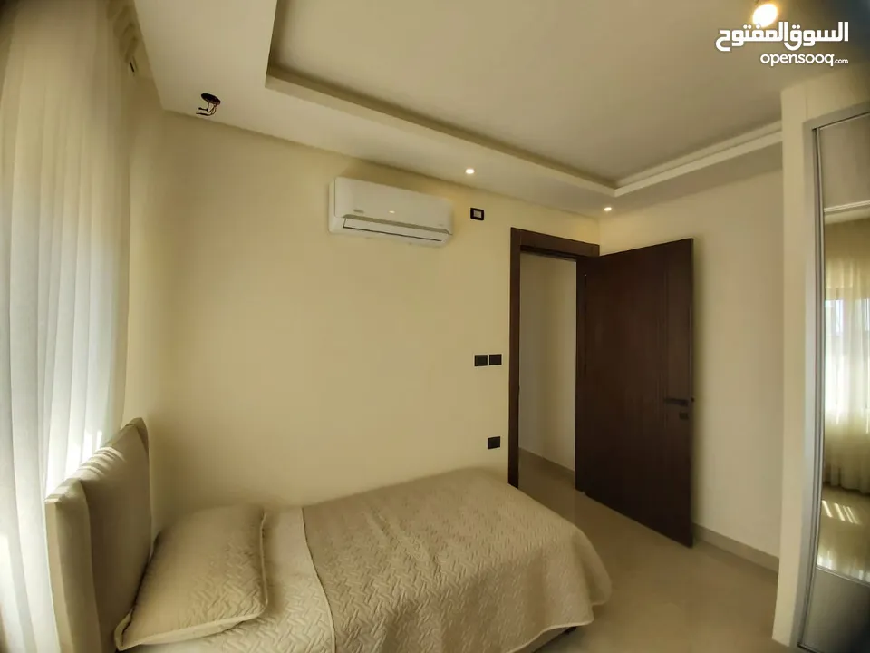 شقة دوبلكس مفروشة للايجار ثلاث غرف نوم جديدة في الصويفية