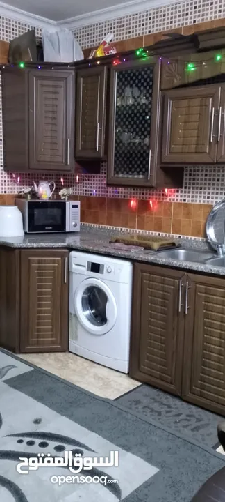 شقة للبيع الزرقاء جبل طارق شارع الشلال حرق سعر بداعي السفر