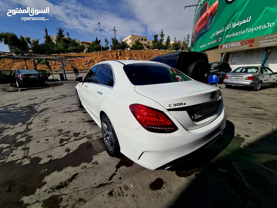 مرسيدس بنز C300e هايبرد ـ plug in  وارد المانيا مالك أول من المانيا