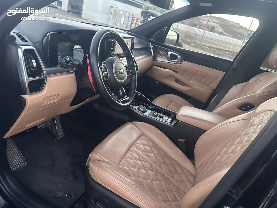 كايا سورينتو /2020 فل الفل  فتحة سقف بانوراما  2x4 ///200Hp  ديزل  2200cc  فل الفل مسكر بلاك