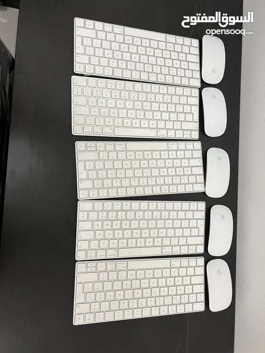 ماوس وكيبورت آبل  أصلي Magic 2 Keyboard & Apple Wireless Mouse Genuine Apple A1296