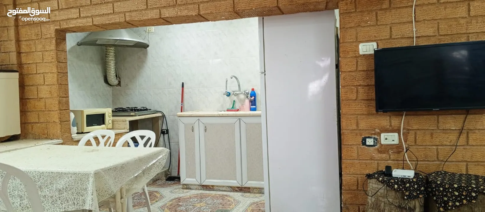 شقة للايجار مناسبة للعرسان أو لشخصان فقط