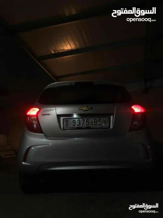 شفروليه سبارك 2018 ماتور 1400 اتوماتيك ترخيص وتامين لشهر 6 للبيع كاش فقط او بدل
