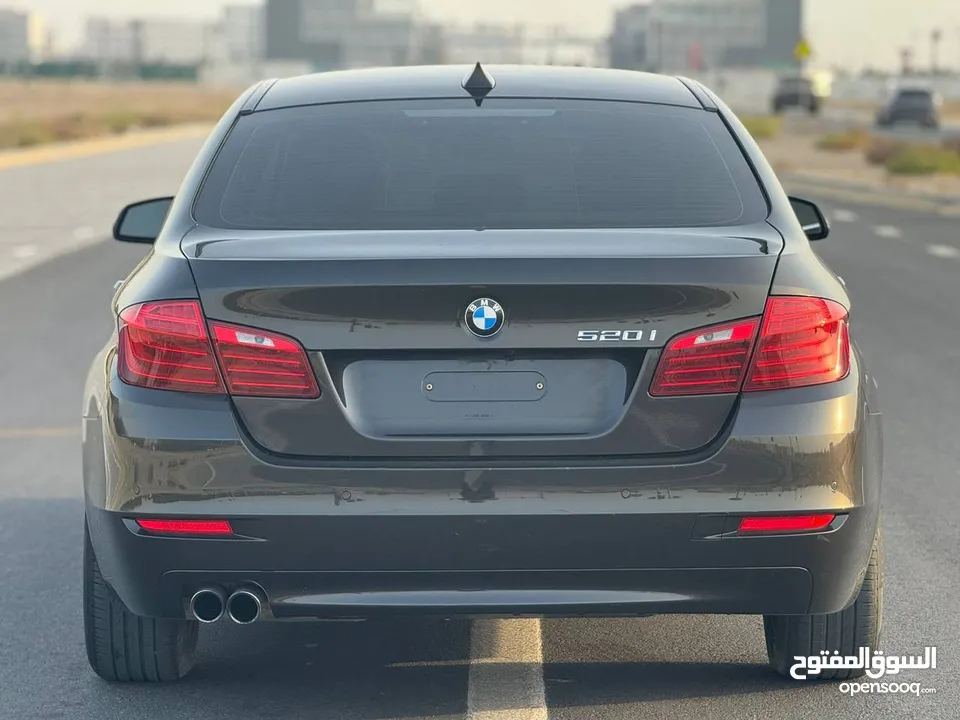 BMW 520i 2016 GCC FULL OPTION FIRST OWNER PERFECT CONDITION