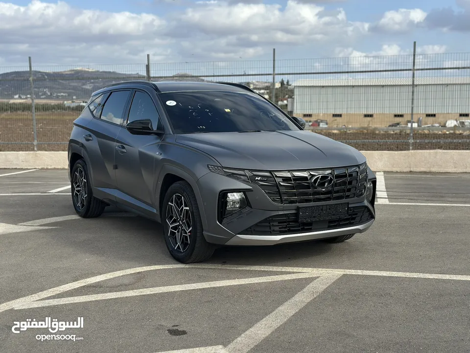 هونداي توسان N-Line    2023/ فل الفل بدون فتحة سقف بانوراما  فل مسكر