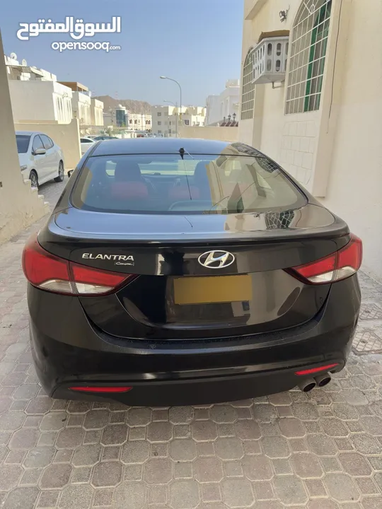 Hyundai Elantra 2014 coupe