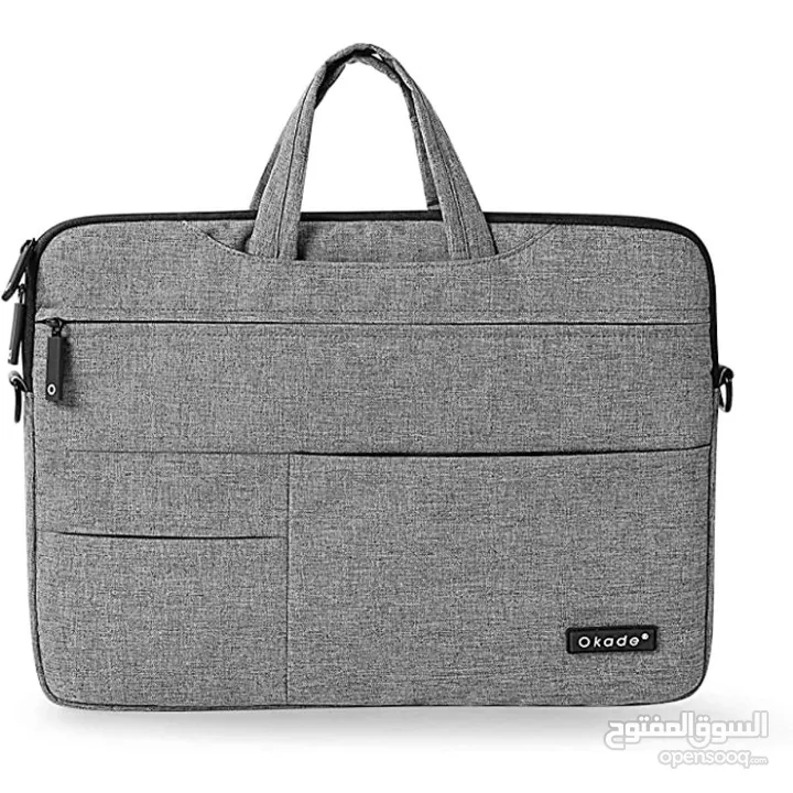 Okade T41 Grey Laptop Bag 15.6 inch/ حقيبة لابتوب