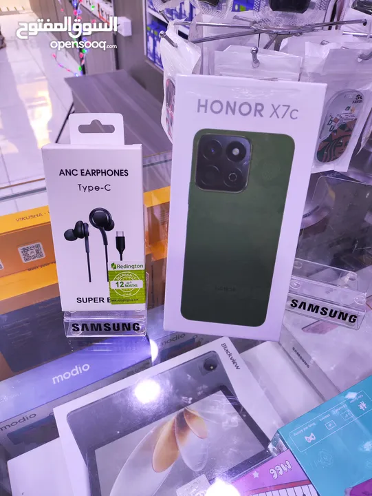 الجديد المطلوب HONOR X7C معه كامل اغراضو داخل الكرتونه جيجا 256 رام 16 متوفر توصيل