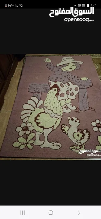 سجاد غرف أطفال وضعه ممتاز للبيع المستعجل بسبب الرحيل