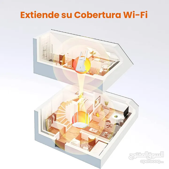 موسع انترنت شبكات انترنت وايرلس تيندا  Tenda A9 Extender For internet connection