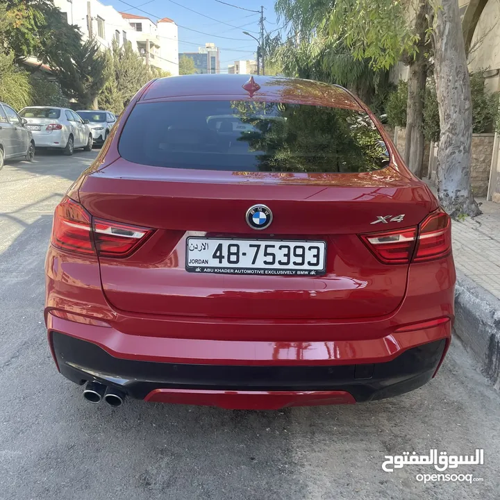 بي ام دبليو ( BMW X4 ) وارد وصيانة الوكالة عداد قليل طلب خاص موديل 2017 فحص كامل طلب خاص من الوكالة