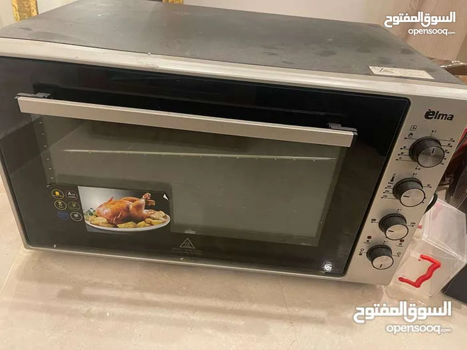 فرن يلمى تركي ممتاز فرن مع شويه بحال وكاله بسعر لقطه بحال وكاله سعره مرتب