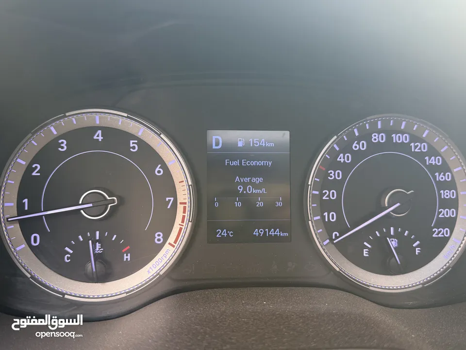 جب هونداي فينو 2020 مع فتحة سقف عداد قليل 49 الف