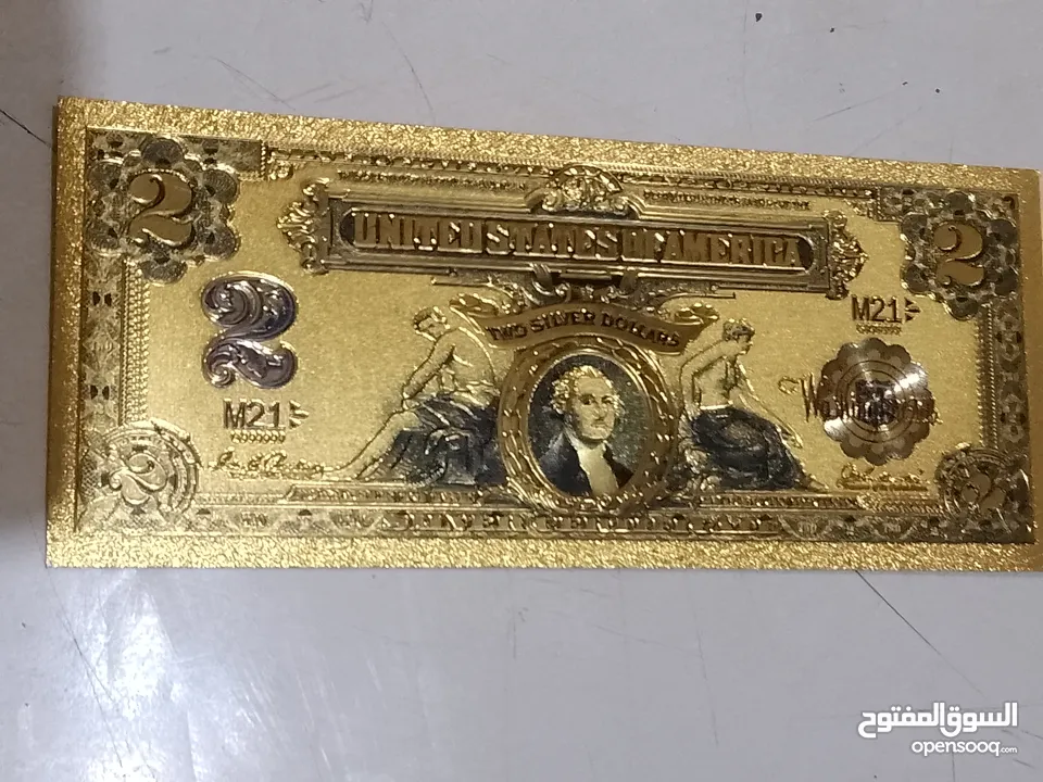 دولارات تذكاري اربع قطع كما في الصور طقم كامل