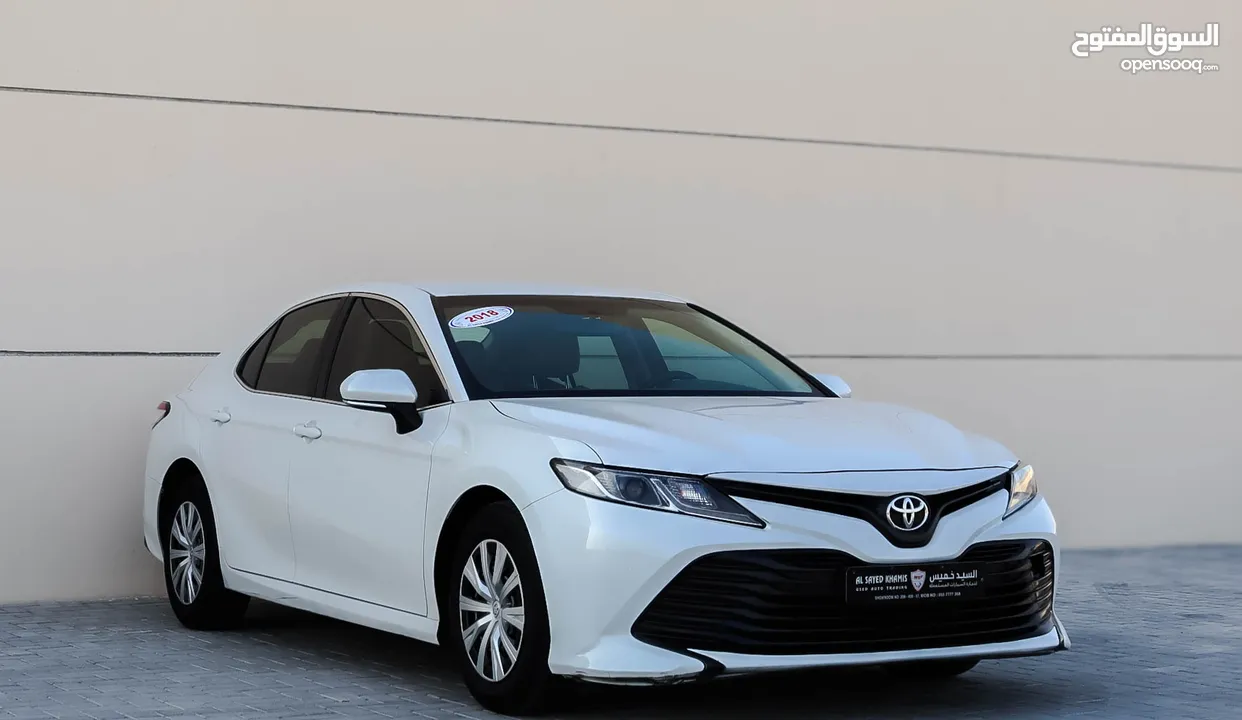 Toyota Camry 2.5L  2018 GCC  Original Paint & accident free  in excellent condition  1131P.M