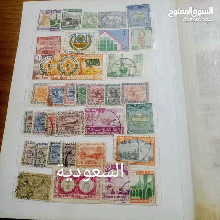 مجموعة طوابع مميزة جدا للبيع دفتر مرتب بعضها عمره اكثر من 100 عام وبسعر مميز جدا تابع الصور المرفقة
