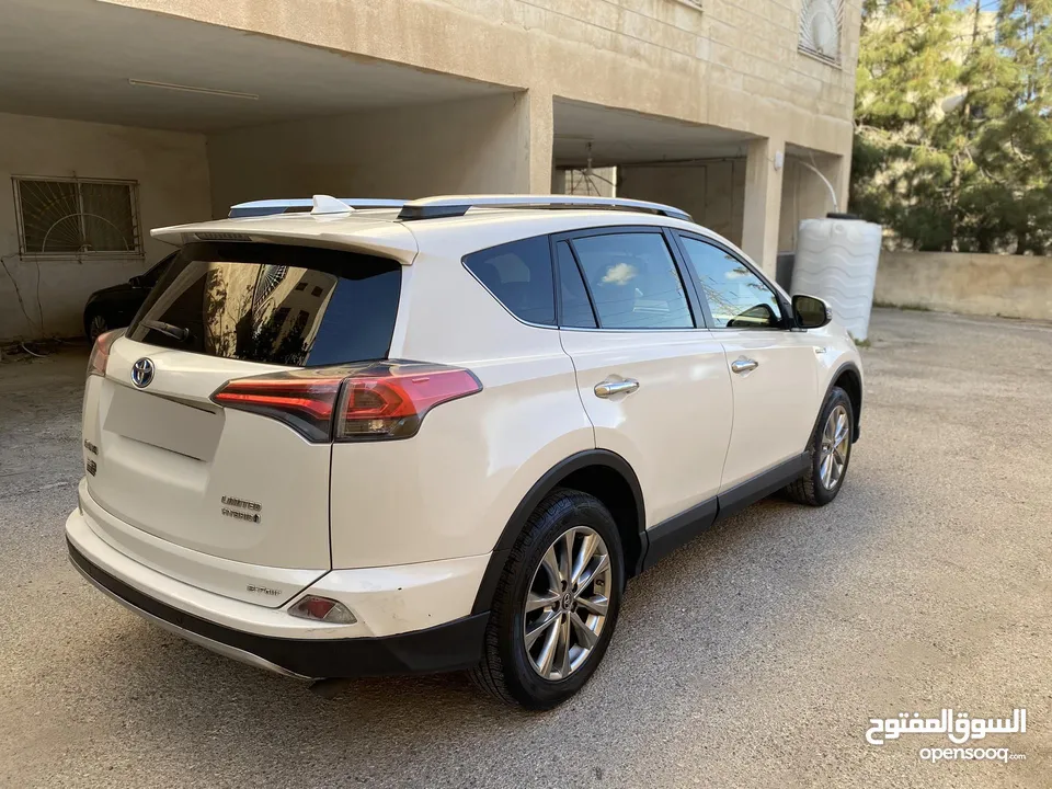 تويوتا راف فور فحص كامل هايبرد لميتد اعلى صنف مع فتحة بالسقف بحالة الشركة Rav 4