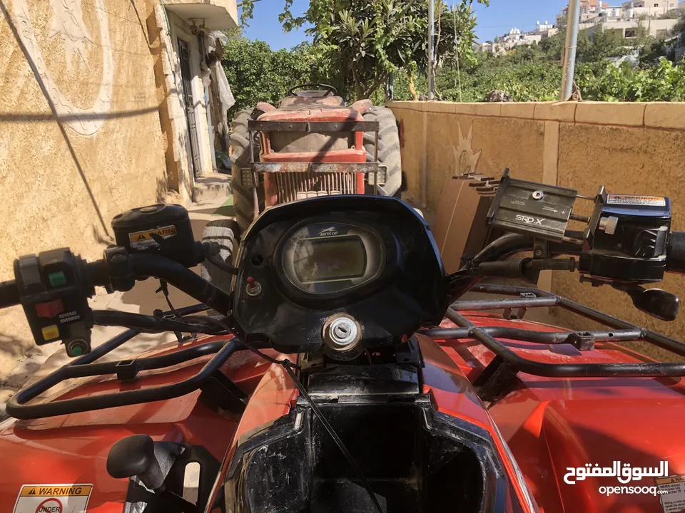 "تركترون Arctic Cat 500 – موديل 2014 بحالة ممتازة"