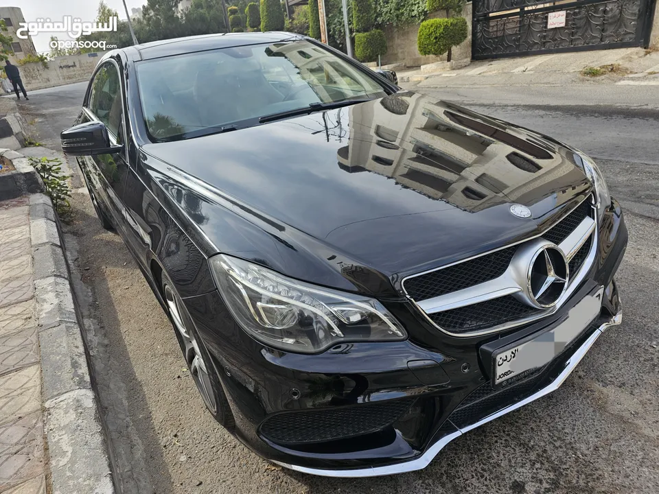 مرسيدس E200 كوبية AMG KIT 2014 فل فحص كامل بانوراما