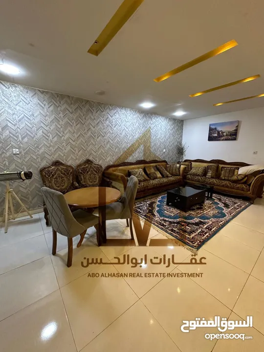 شقة مفروشة للايجار  تشطيب حديث بخدمات متكاملة في منطقة مناوي باشا