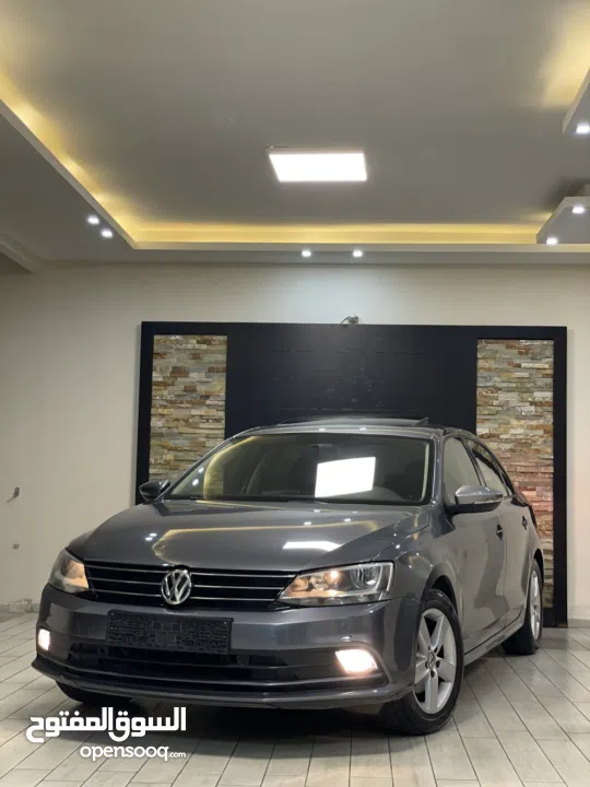 فولكسفاجن جيتا 2016 بنزين اوتمات للبيع بحالة الشركة