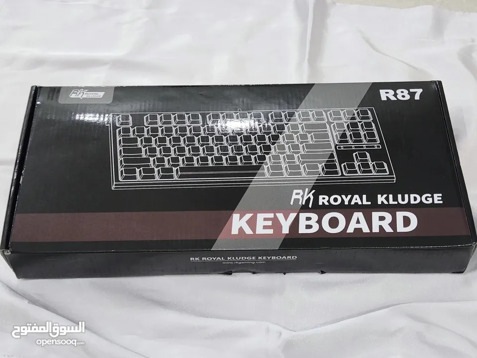 كيبورد R87 RK ROYAL KLUDGE KEYBOARD