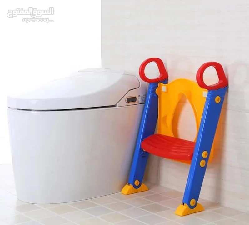 مقعد مرحاض للاطفال درج سلم تعليم الاطفال الحمام مقعد تواليت كرسي حمام اطفال