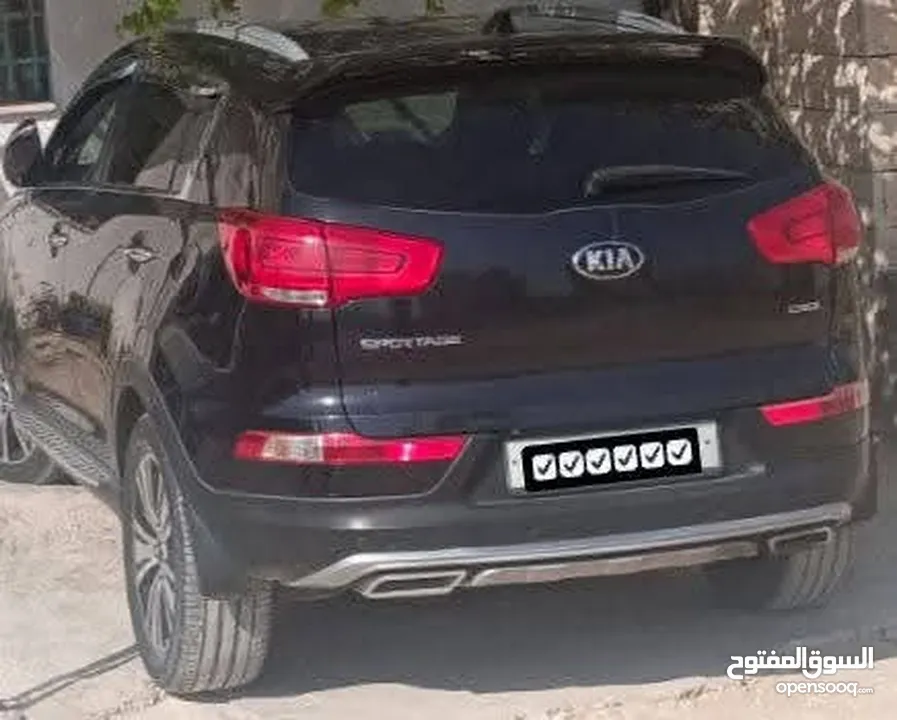 كيا سبورتاج ترخيص 2015. فل مسكر اضافات بسعر فرم كاش