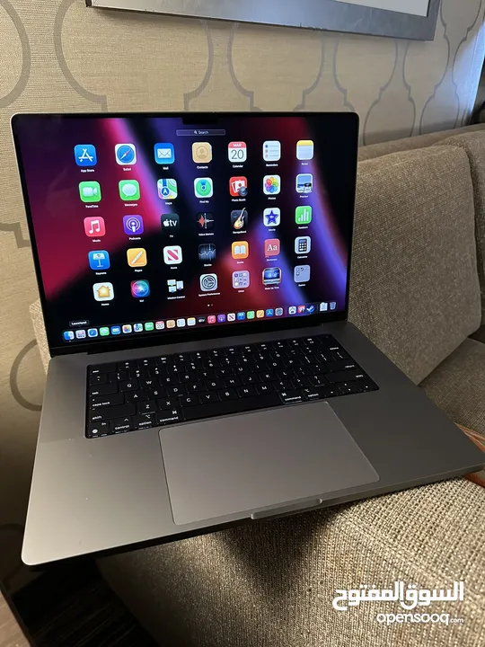 2021 MacBook M1 Pro 16inch بحال الوكالة بطارية 99٪؜