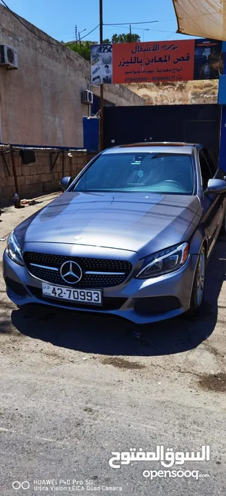 مرسيدس C350e بحالة ممتازة فل اضافات