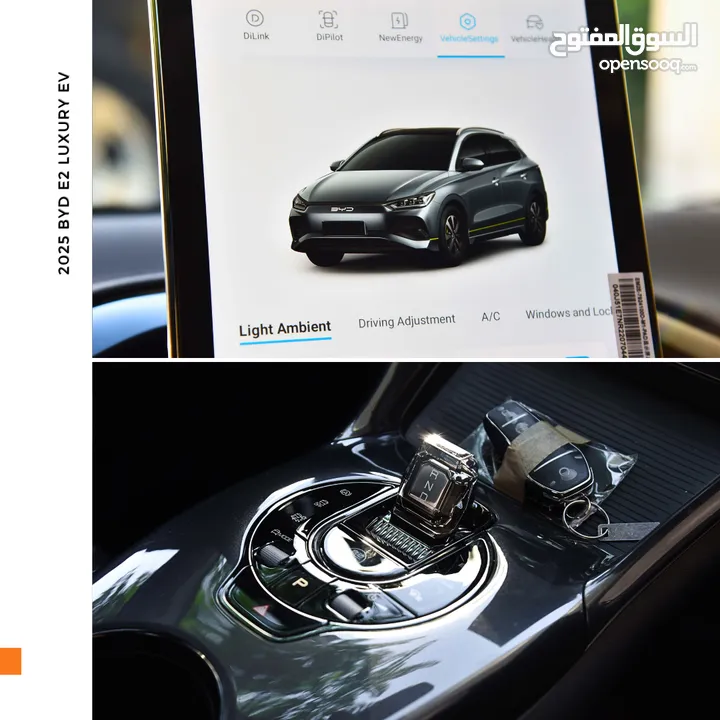 بي واي دي E2 كهربائية بالكامل لكشري 2025 BYD E2 Luxury EV