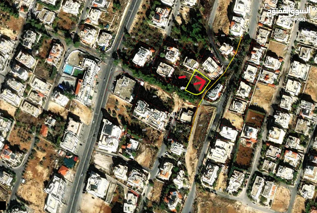 قطعة ارض شمال عمان في صويلح للبيع على شارعين