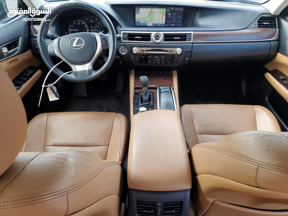 الوصول قريبا LEXUS GS 350 2014 ارباكات وكالة وارد امريكا اوراق جمارك البيع بالحادث