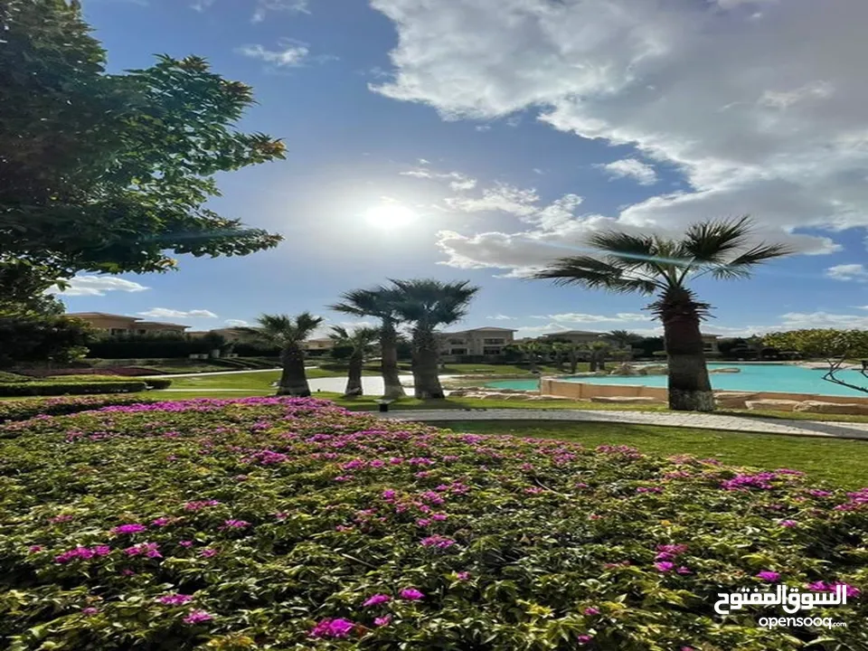فيلا 233م للبيع كمبوند تلال ايست القاهرة الجديدة قلب التجمع الخامس Garden Villa Telal East New Cairo